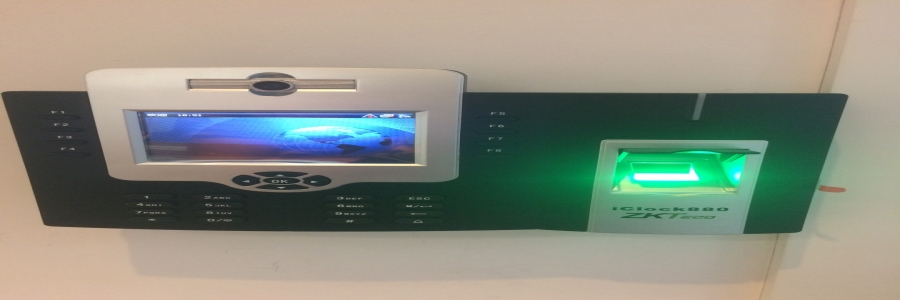 costa總部IT機房中控iClock880指紋刷臉門(mén)禁一體機安裝經(jīng)驗